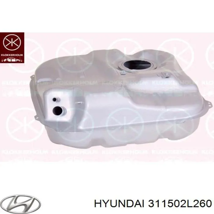 Tanque de combustible para Hyundai I30 (FD)