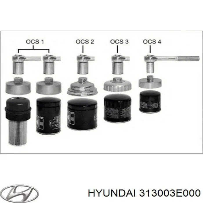 Filtro combustible Hyundai/Kia 313003E000 precio, desde 13,67 EUR