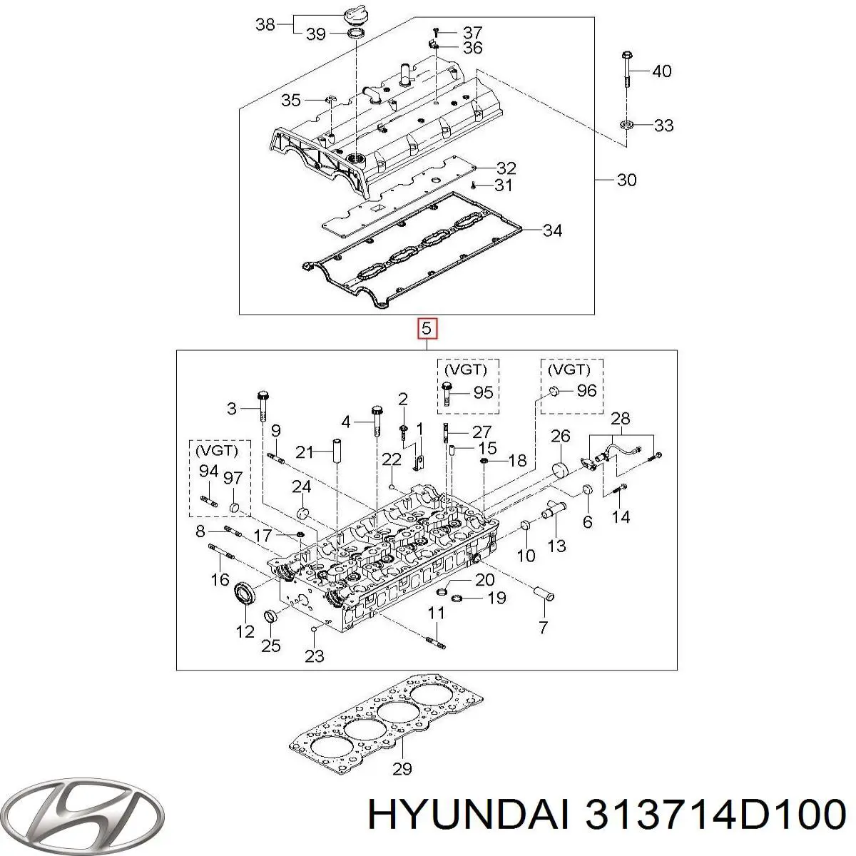 Bomba manual de cebado de combustible Hyundai/Kia 313714D100 precio, desde 194,54 EUR