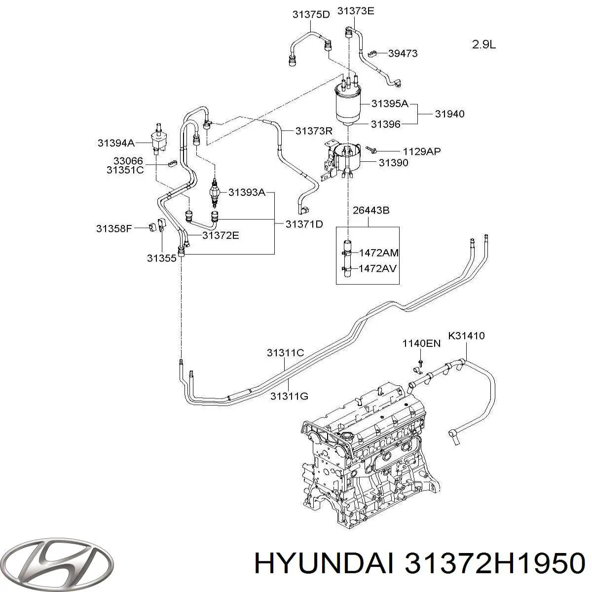 31371H1950 Hyundai/Kia