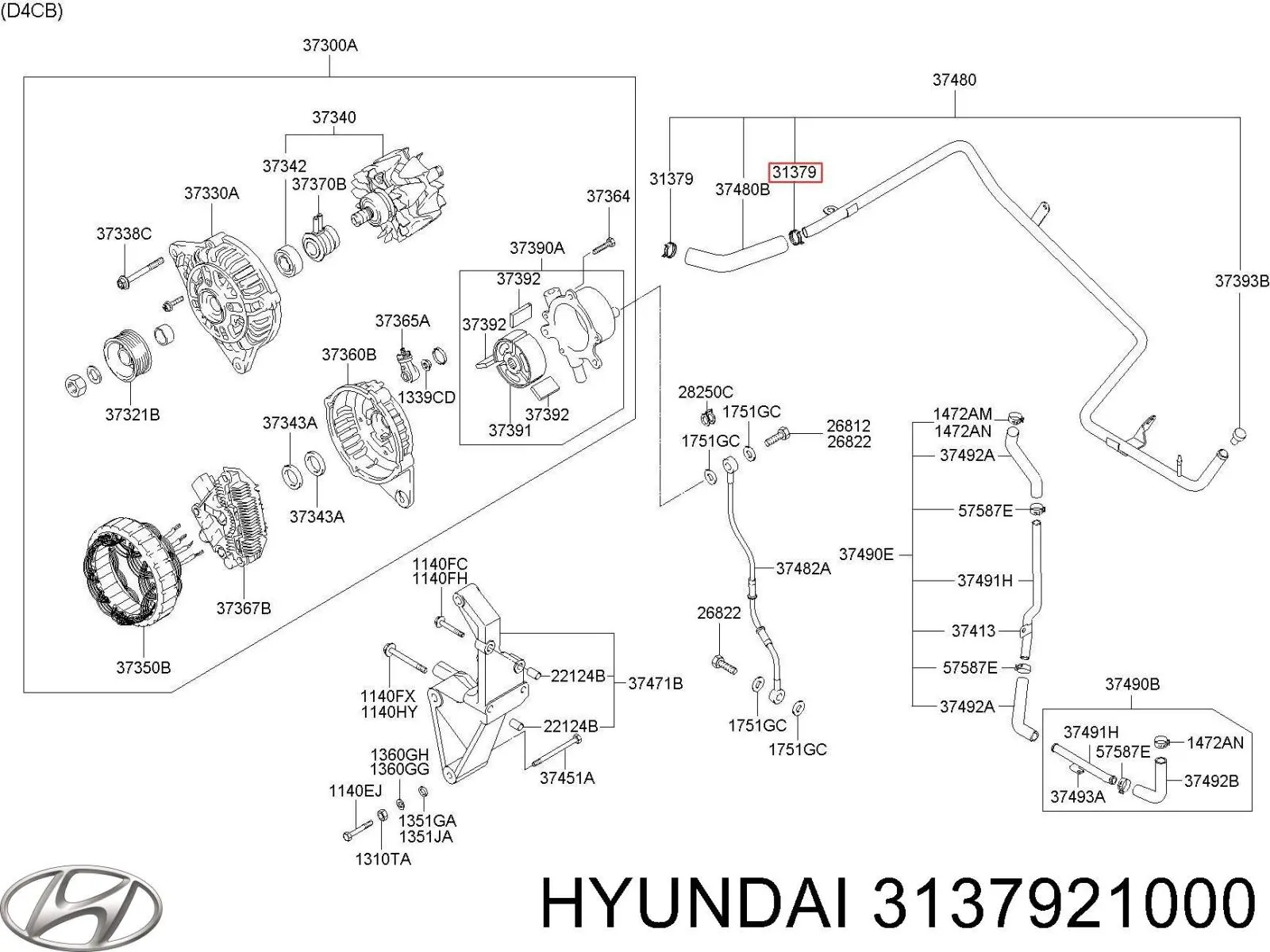 Comprar 3137921000 Hyundai/Kia 