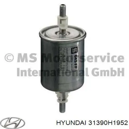 Filtro combustible Hyundai/Kia 31390H1952 precio, desde 72,90 EUR
