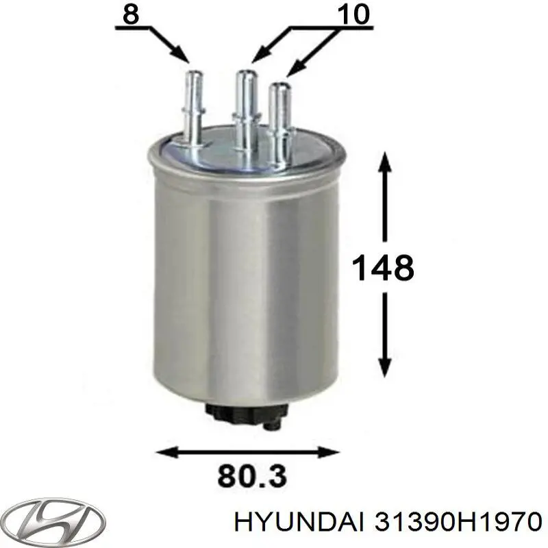 Filtro combustible Jaguar X-type CF1