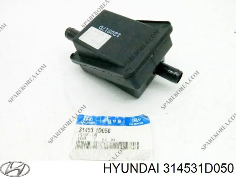 Filtro de carbón activado, ventilación depósito Hyundai/Kia 314531D050