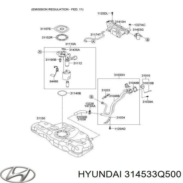 314533Q500 Hyundai/Kia