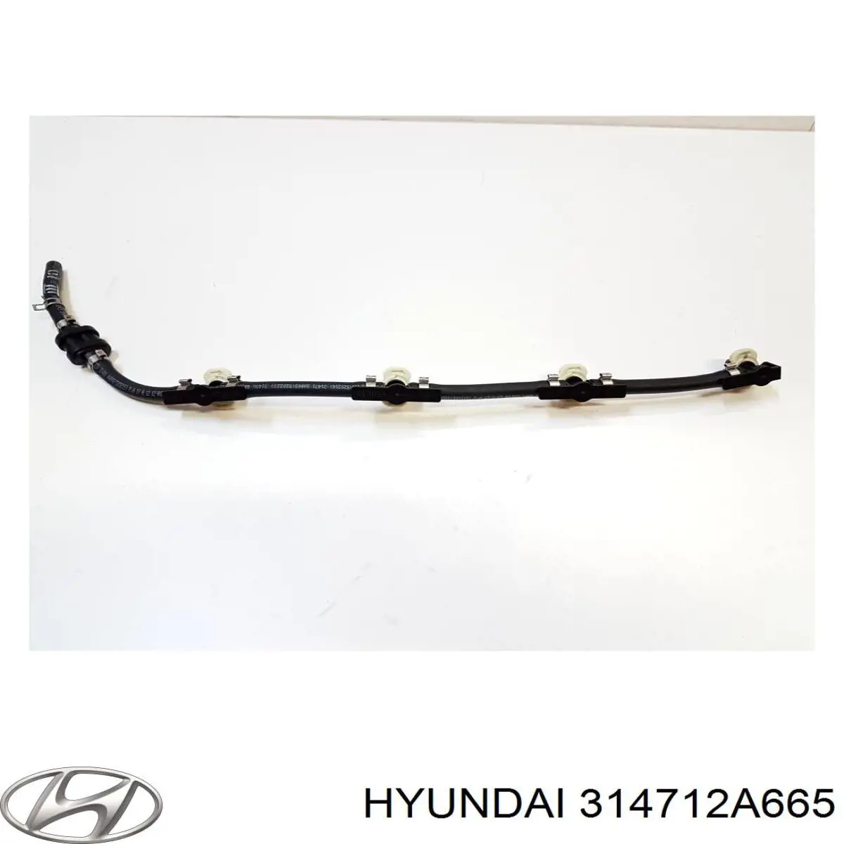 Comprar 314712A665 Hyundai/Kia Tubería de retorno de combustible de los inyectores