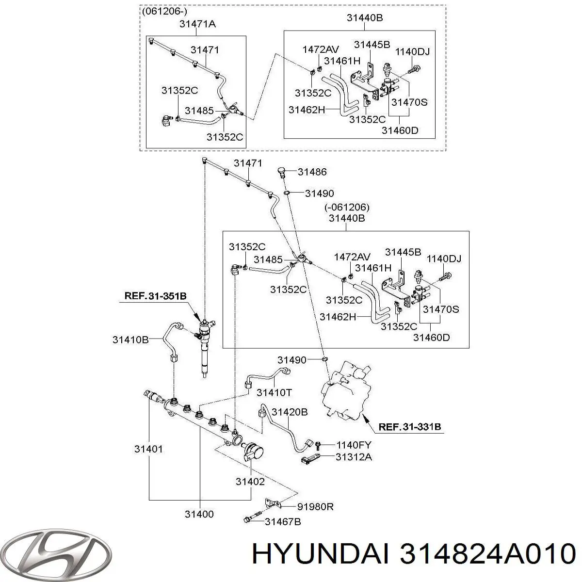  Hyundai/Kia 314824A010 precio, desde  