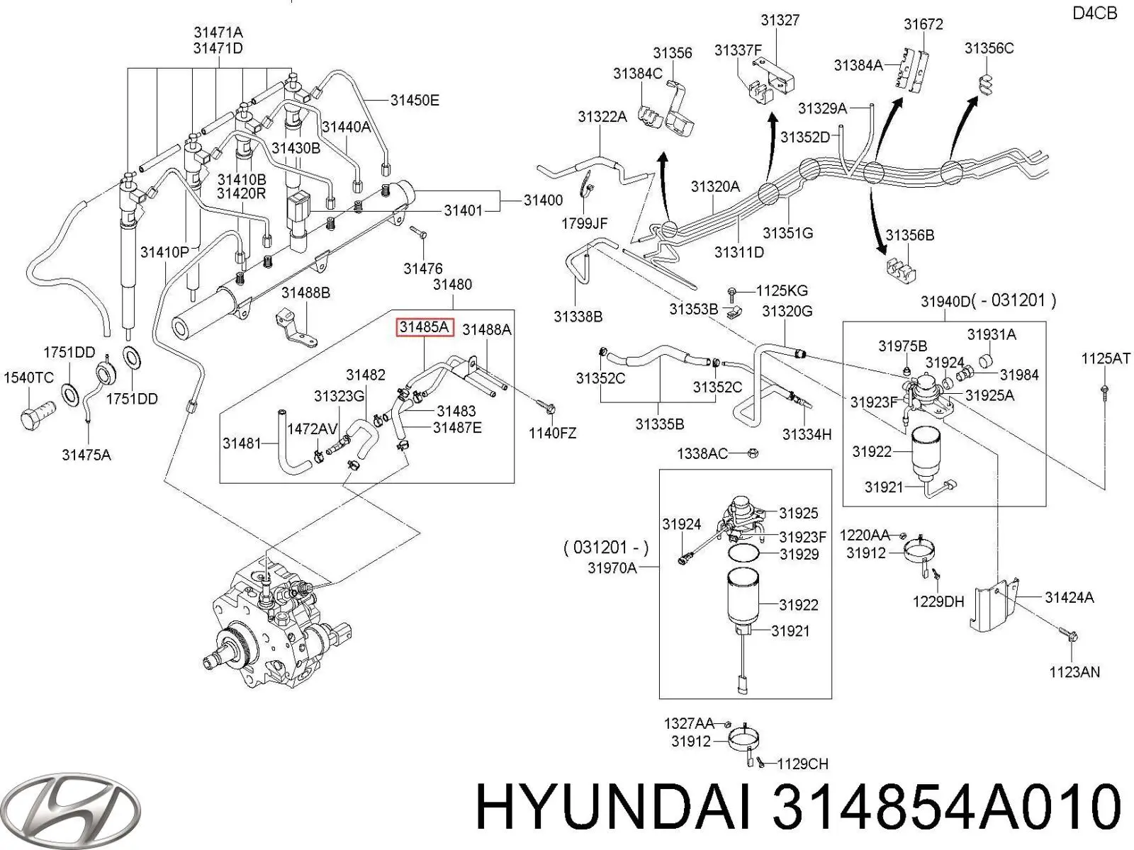  Hyundai/Kia 314854A010 precio, desde 190,04 EUR