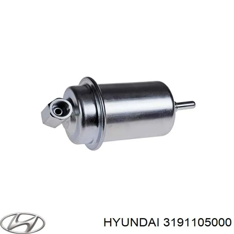Filtro de gasoil Hyundai/Kia 3191105000