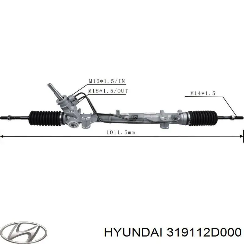 Filtro de combustible 319112D000 Hyundai/Kia