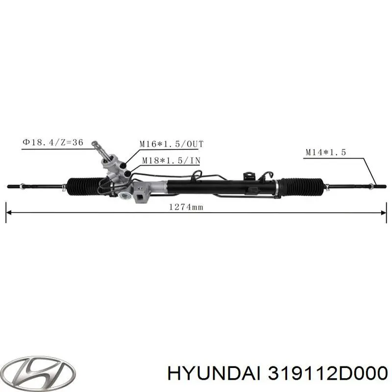 Comprar 319112D000 Hyundai/Kia Filtro diesel