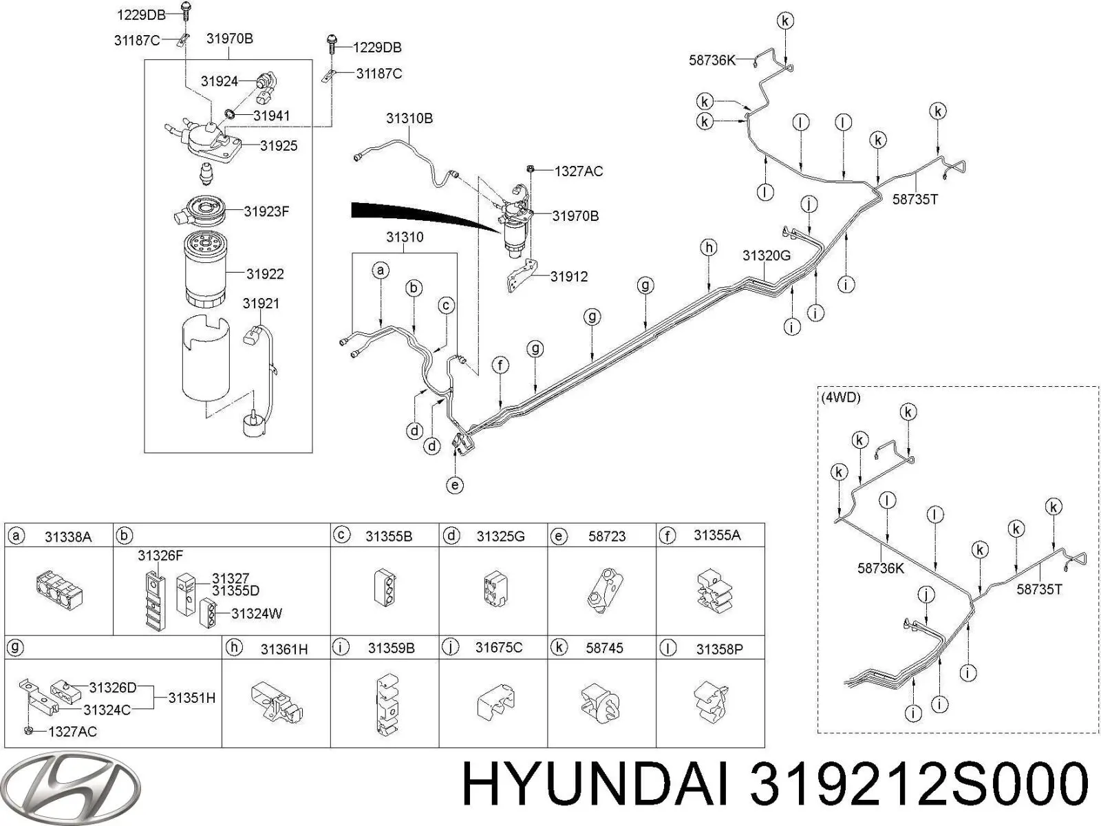 319212S000 Hyundai/Kia