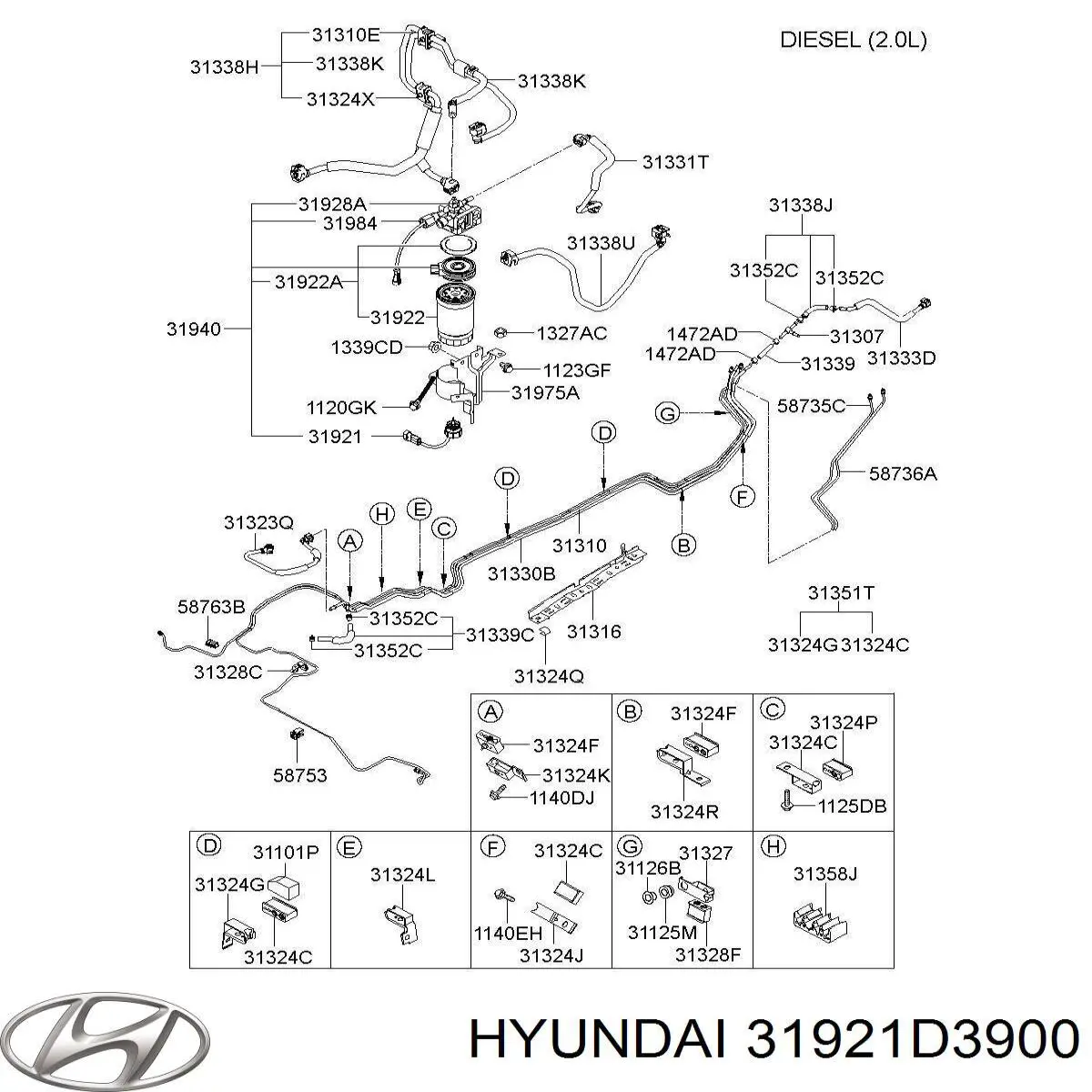 31921D3900 Hyundai/Kia