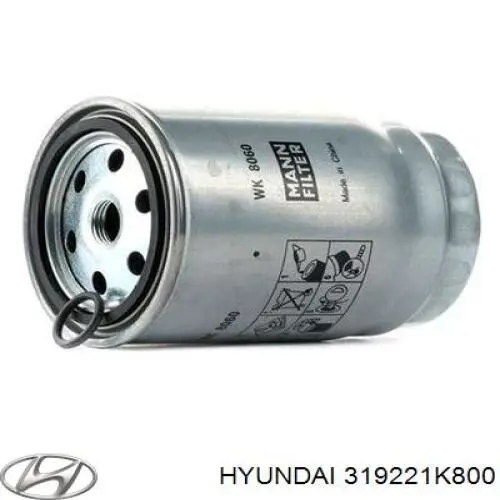 319221K800 Hyundai/Kia filtro combustible