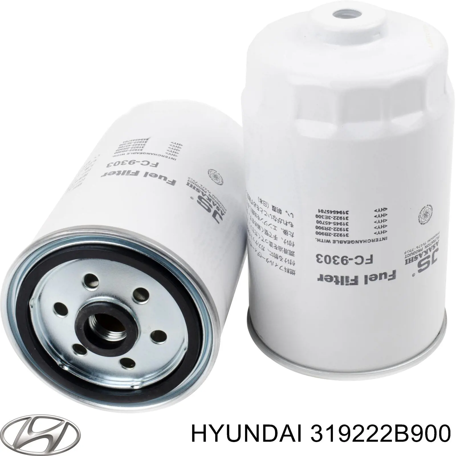 Comprar 319222B900 Hyundai/Kia Filtro diesel