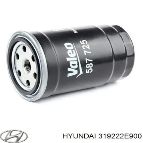 319222E900 Hyundai/Kia filtro combustible