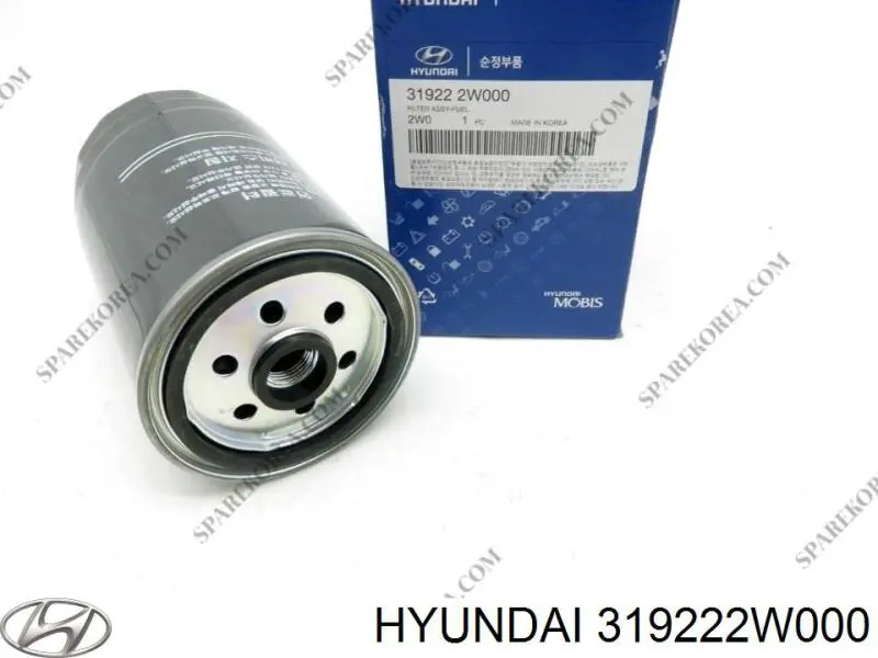 Filtro combustible Hyundai/Kia 319222W000 precio, desde 16,93 EUR