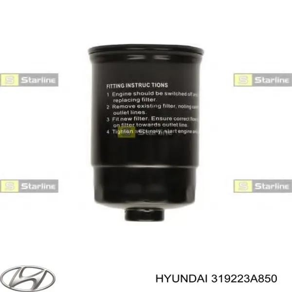 Filtro combustible Hyundai/Kia 319223A850 precio, desde 13,74 EUR