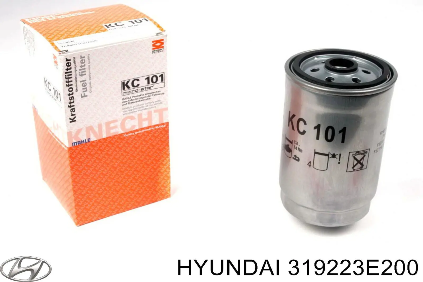319223E200 Hyundai/Kia Filtro de gasolina