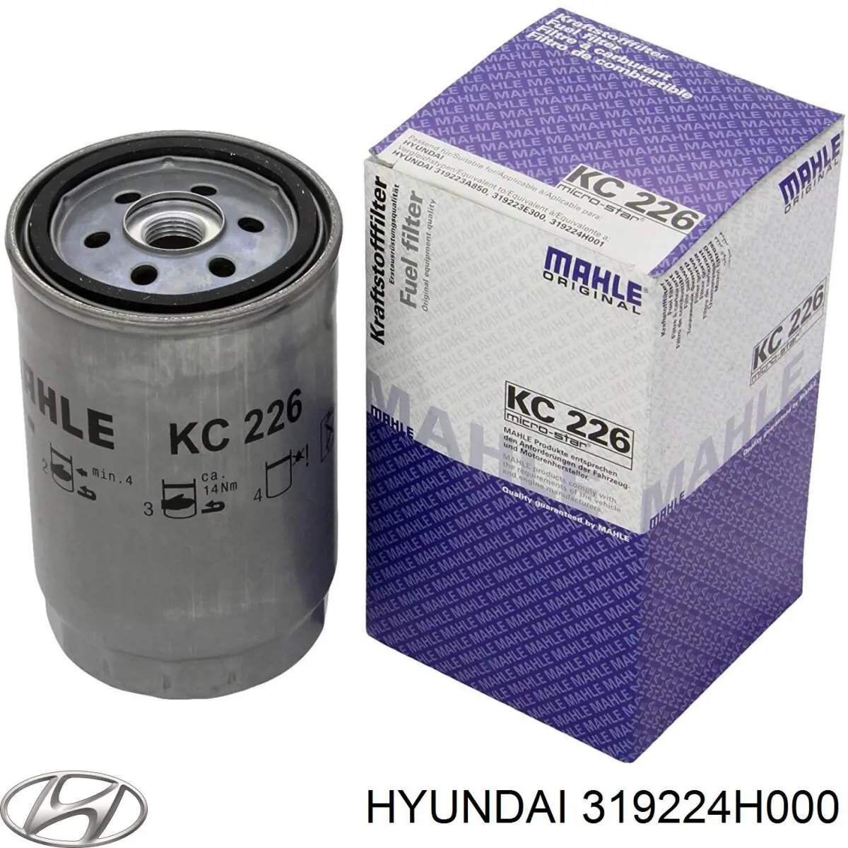 Filtro combustible KIA Rio 3 UB