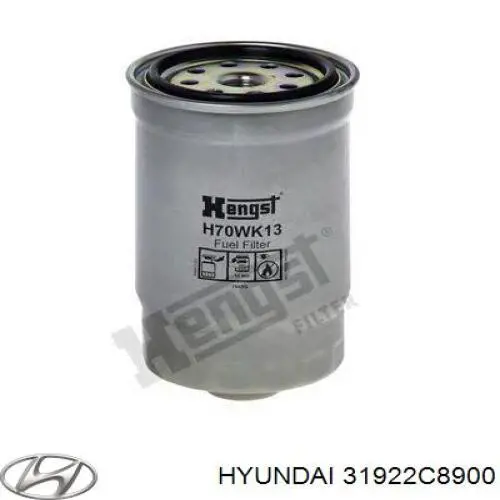 31922C8900 Hyundai/Kia filtro combustible