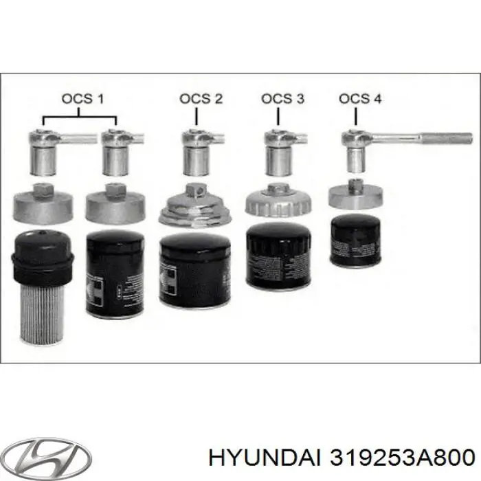 319253A800 Hyundai/Kia filtro combustible