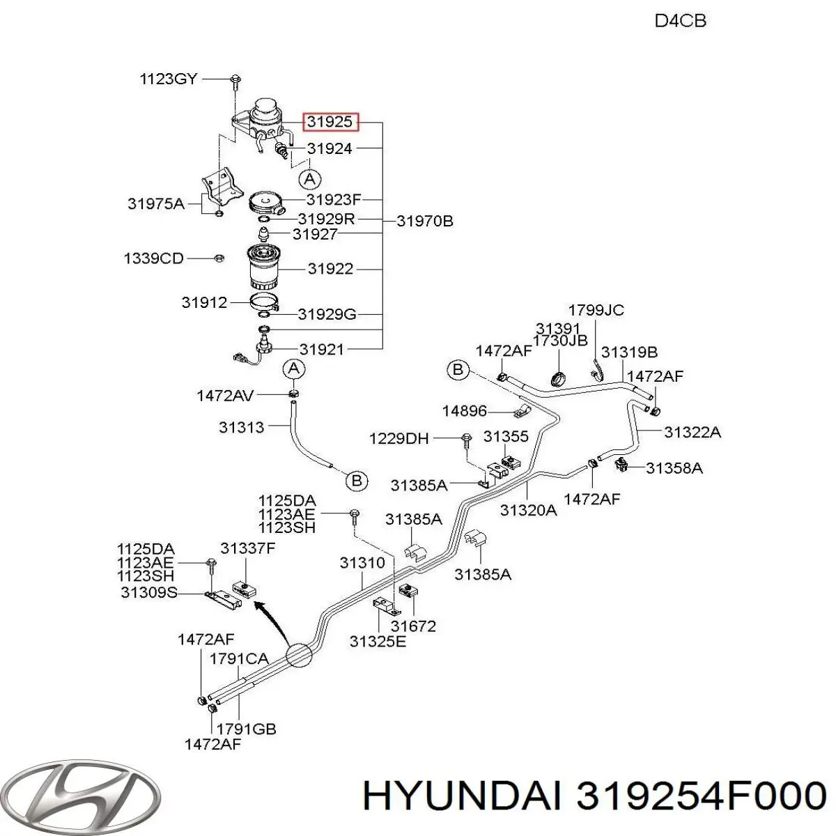 319254F000 Hyundai/Kia