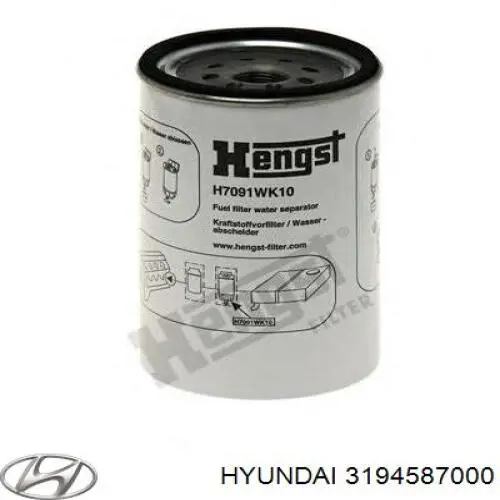 Comprar KC645D Mahle Original Filtro diesel