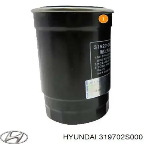 Filtro de gasoil Hyundai/Kia 319702S000
