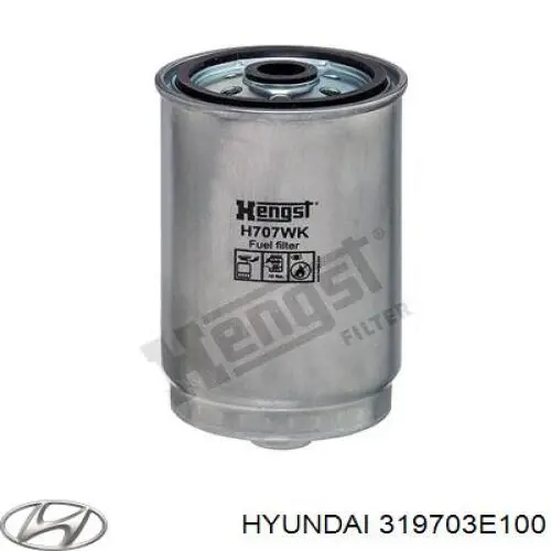 319703E100 Hyundai/Kia filtro de combustible