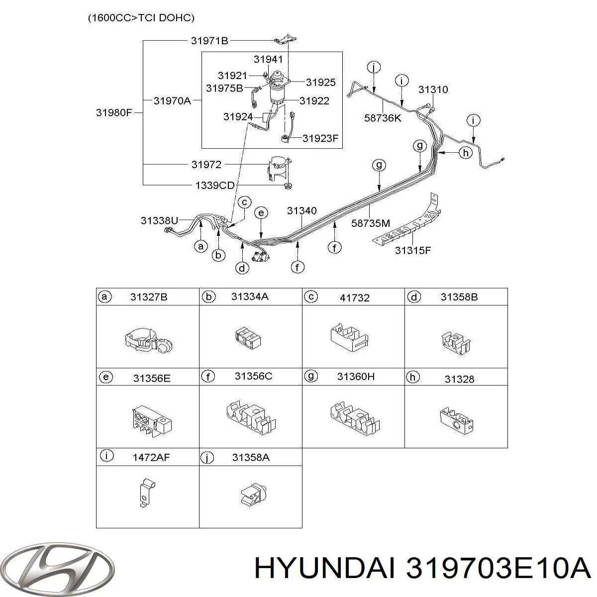 Filtro combustible Hyundai/Kia 319703E10A precio, desde 13,67 EUR