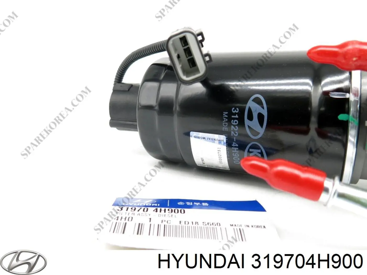 319704H900 Hyundai/Kia filtro combustible