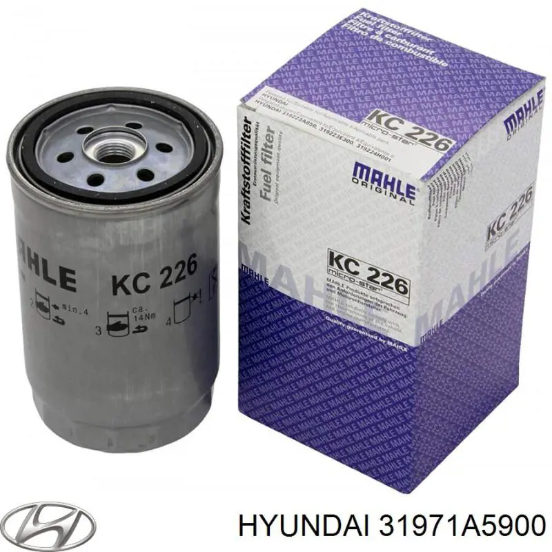 31971A5900 Hyundai/Kia filtro de combustible