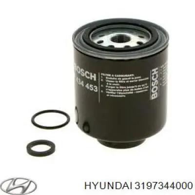 3197344000 Hyundai/Kia filtro combustible