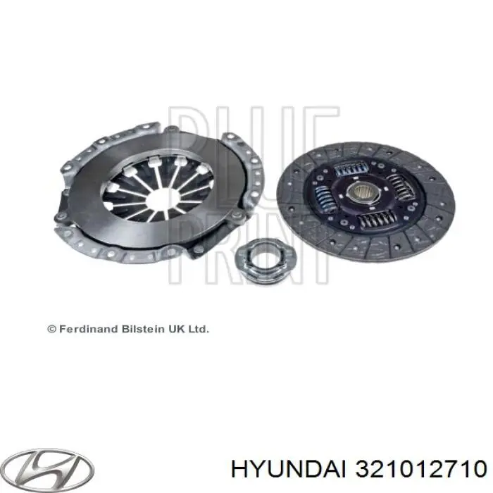 321012710 Hyundai/Kia disco de embrague