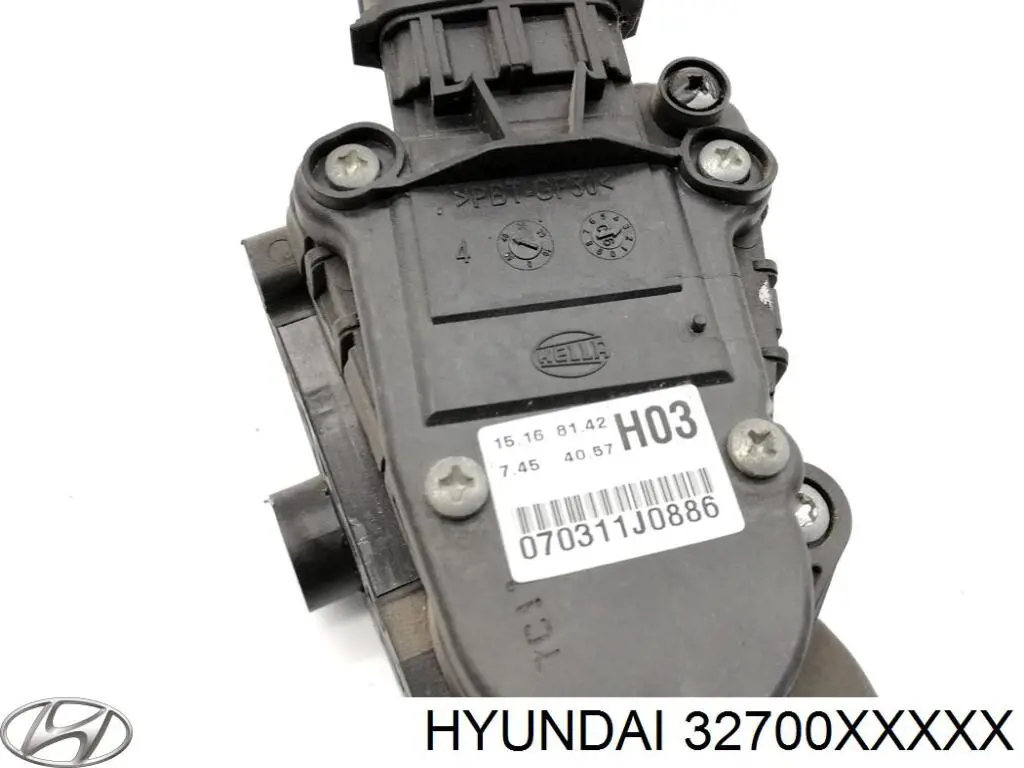 Potenciómetro pedal acelerador Hyundai/Kia 32700XXXXX precio, desde 37,75 EUR