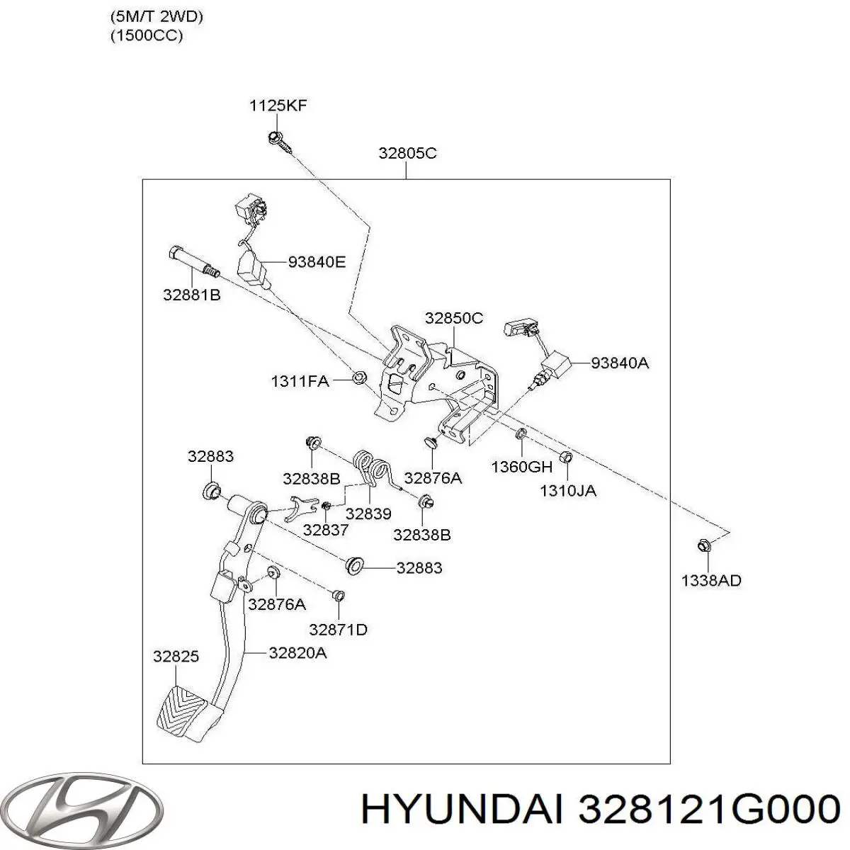 328121G000 Hyundai/Kia