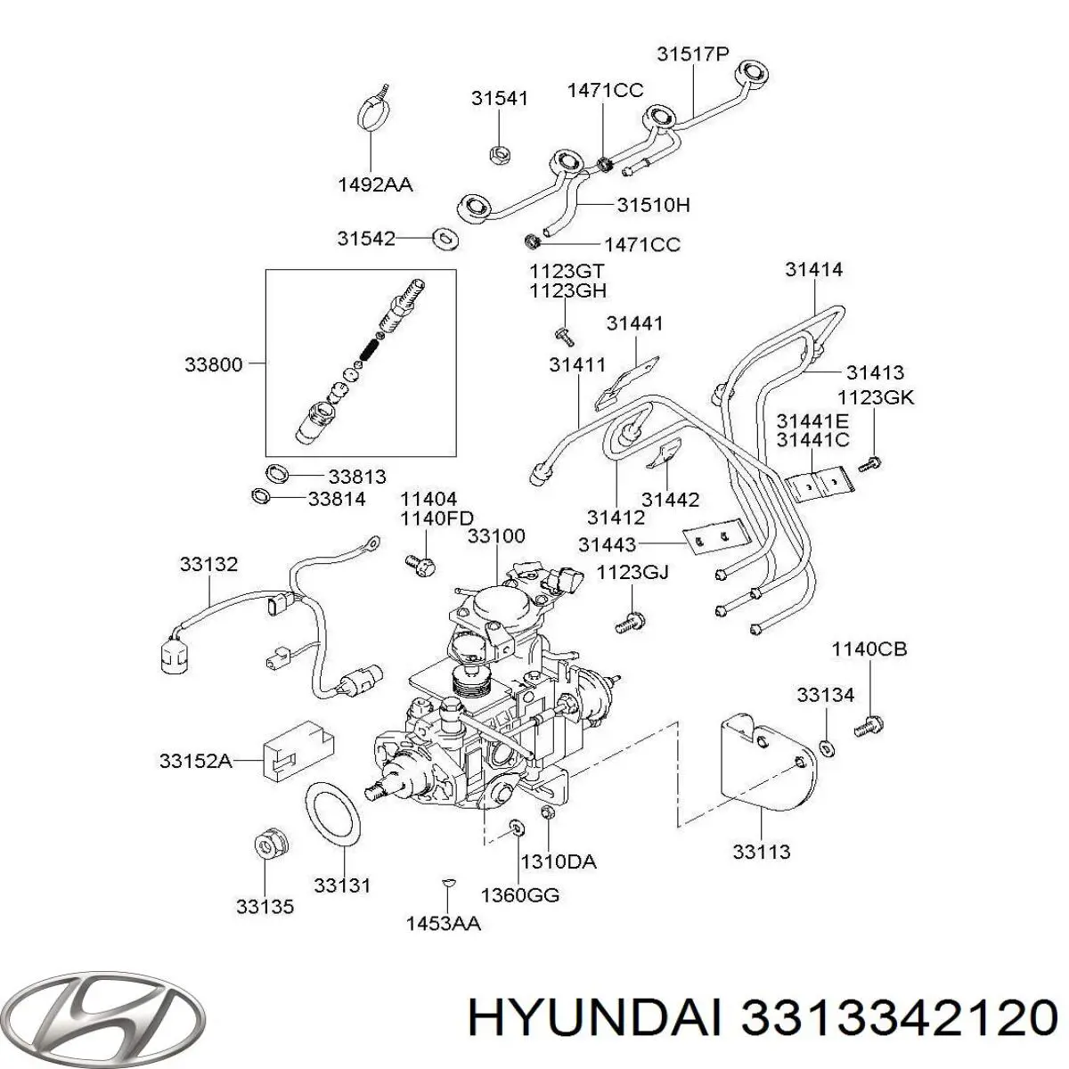 3313342120 Hyundai/Kia