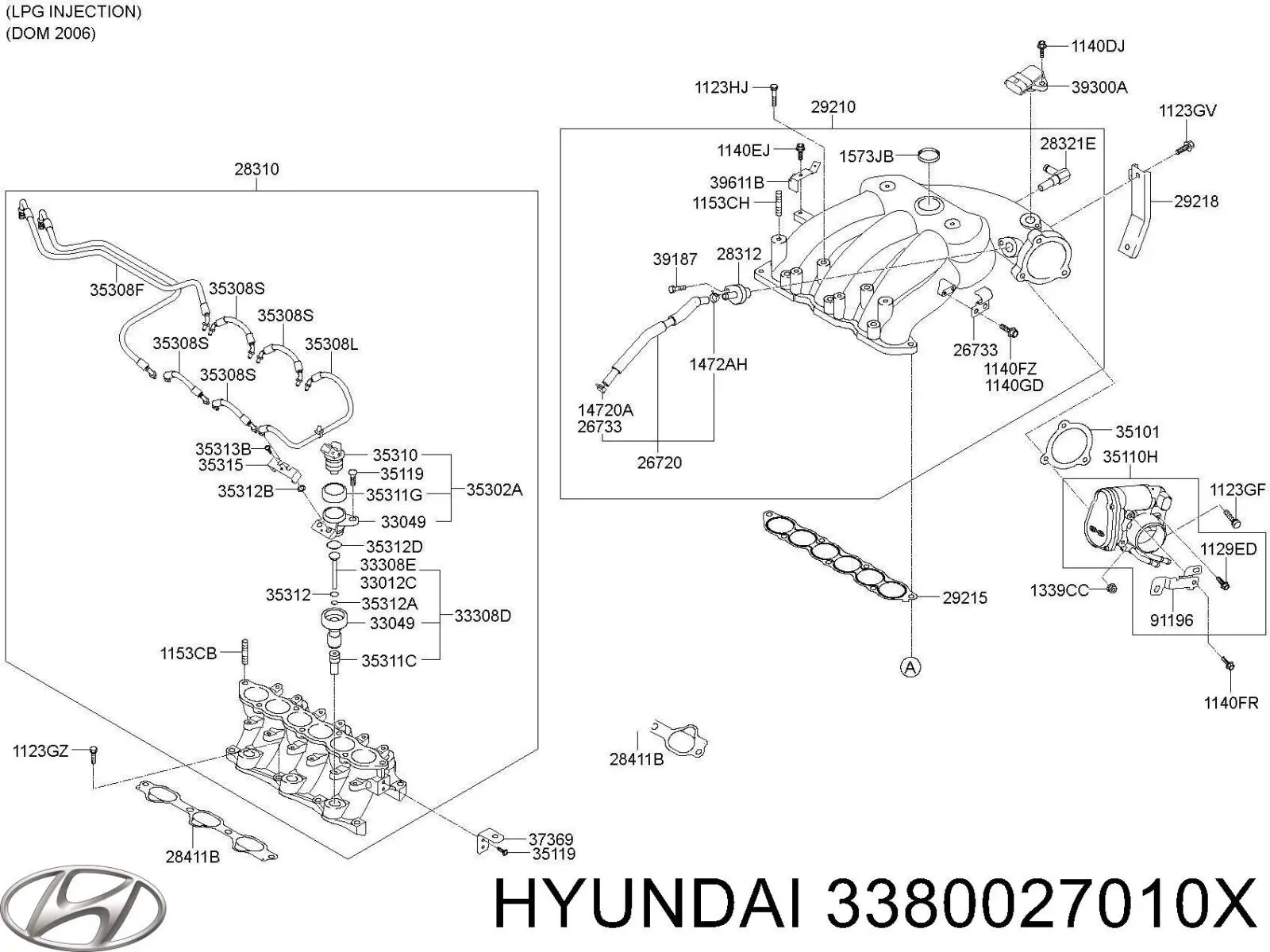 3380027010X Hyundai/Kia