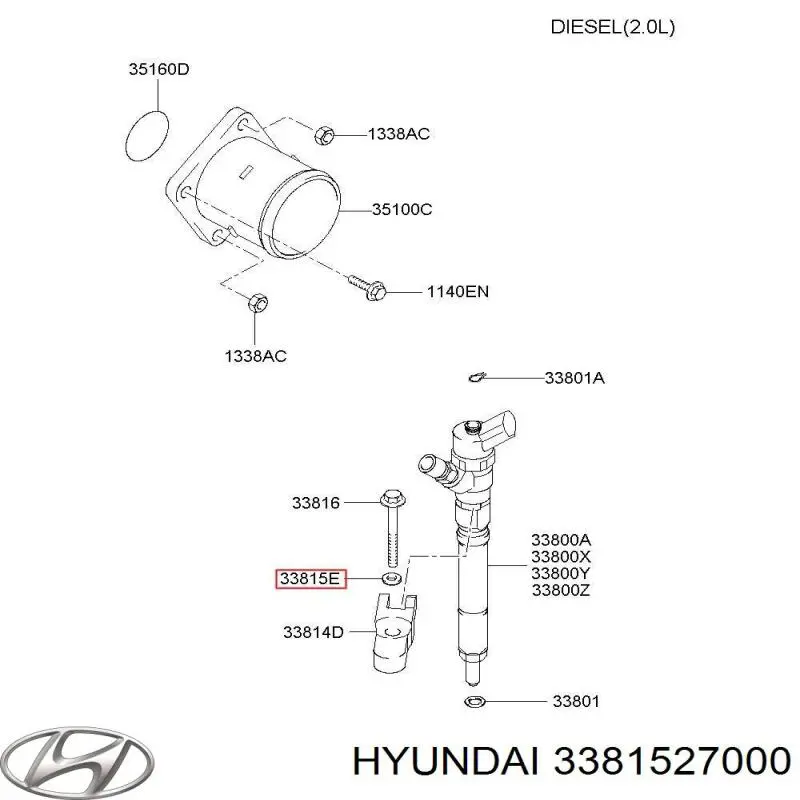 3381527000 Hyundai/Kia