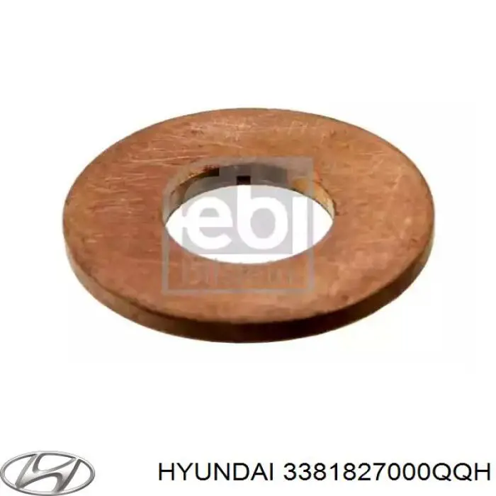 3381827000QQH Hyundai/Kia junta de inyectores