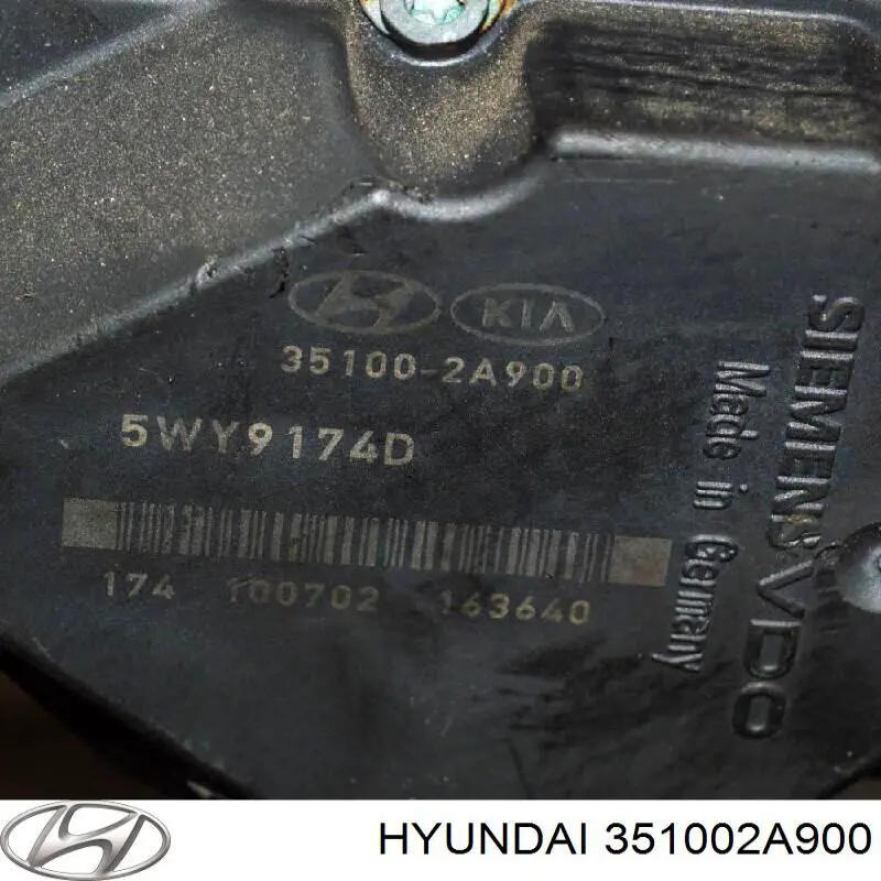 351002A900 Hyundai/Kia cuerpo de mariposa