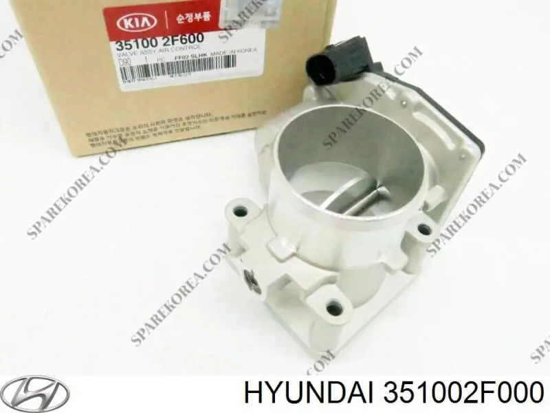 351002F000 Hyundai/Kia Mariposa de admisión