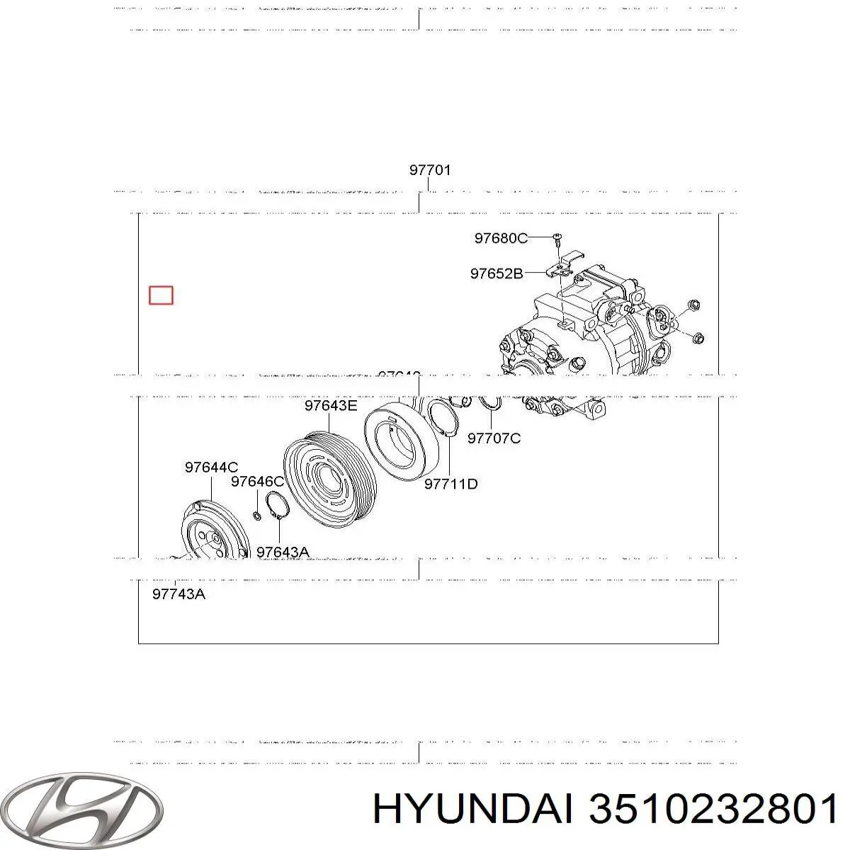 3510232801 Hyundai/Kia