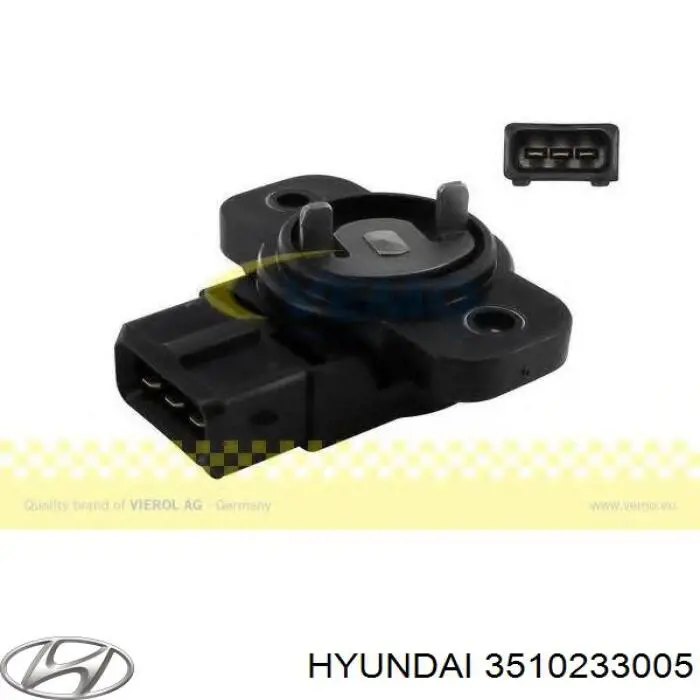 Sensor, posición mariposa para Hyundai H100 (P)