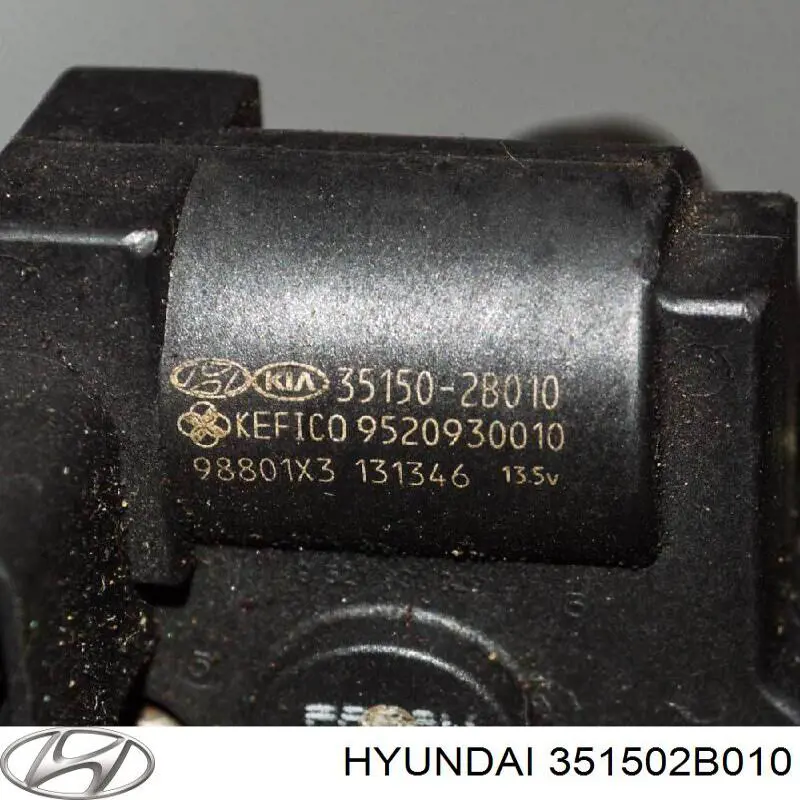 351502B010 Hyundai/Kia válvula de mando de ralentí