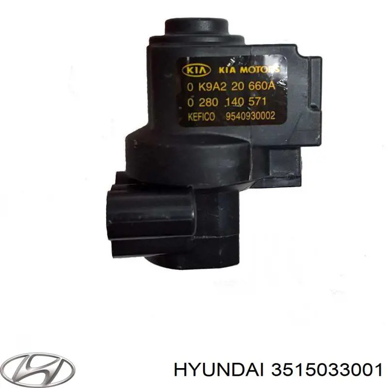 3515033001 Hyundai/Kia Válvula de ralentí