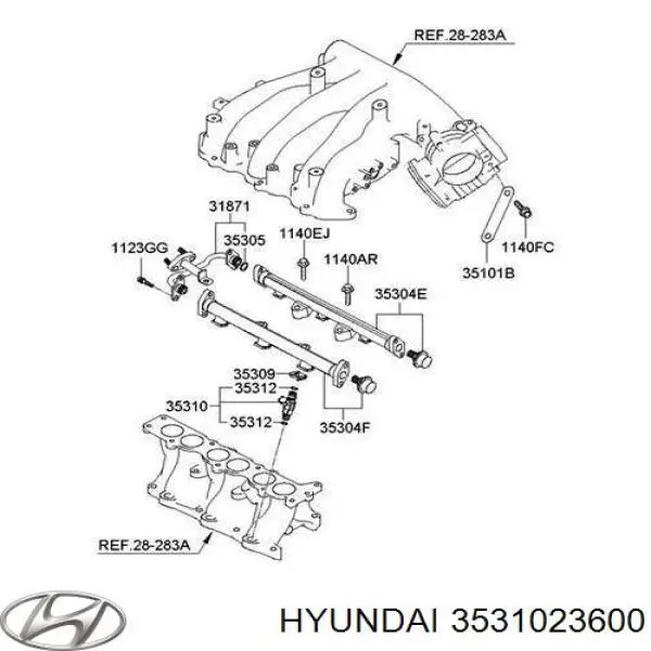 Inyectores General Motors 3531023600 precio, desde 45,01 EUR