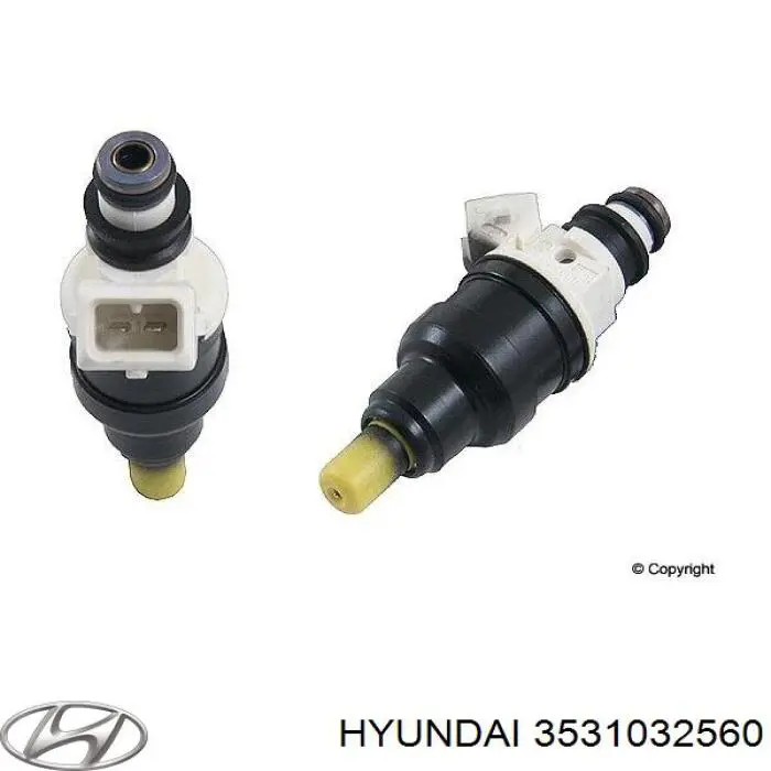 3531032560 Mitsubishi inyector de combustible