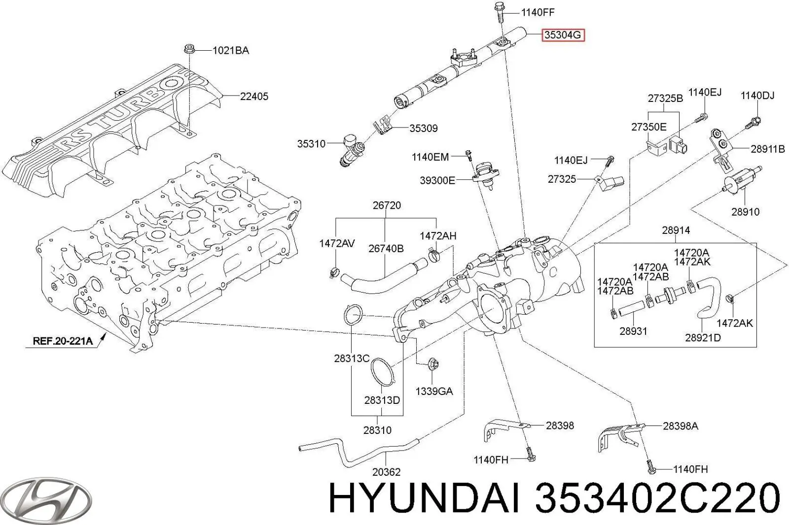 353402C220 Hyundai/Kia